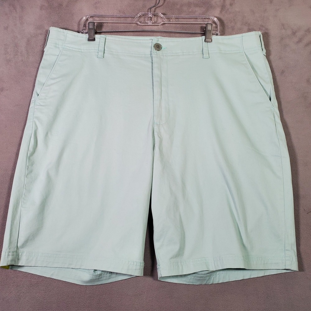 Lee Shorts Mens 40 Mint Green Stretch Cotton Preppy Coastal Active Golf NWT